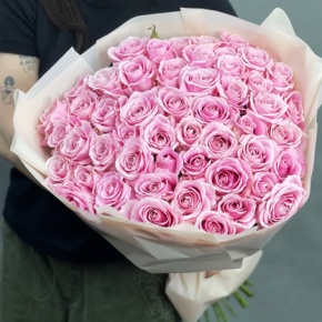 Букет из 55 роз Аваланж (60 см) в Черноголовке