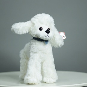 Плюшевый пудель белый (25 см) в Черноголовке