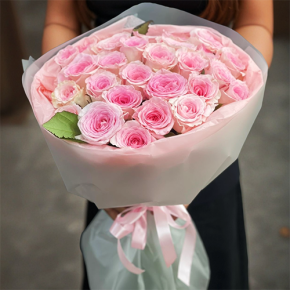 Букет из 25 махровых роз (60 см) в Черноголовке