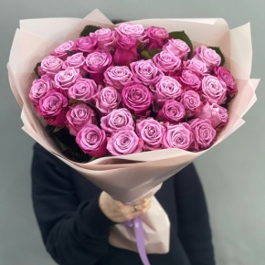Букет из 51 розы Космик (50 см) в Черноголовке