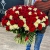 Букет 151 роза красный и белый микс (60 см) в Черноголовке Букет 151 роза красный и белый микс (60 см) в Черноголовке
