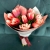 Букет из 15 розовых тюльпанов в Черноголовке