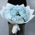 Букет из 15 голубых гортензий в Черноголовке Букет из 15 голубых гортензий в Черноголовке