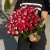 Букет из 51 рубиновой розы (50 см) в Черноголовке Букет из 51 рубиновой розы (50 см) в Черноголовке