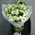 Букет "Грин ти" из кустовых роз, гербер и эустом в Черноголовке Букет "Грин ти" из кустовых роз, гербер и эустом в Черноголовке