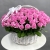 Композиция в корзине из 101 розовой розы Аква (40 см) в Черноголовке Композиция в корзине из 101 розовой розы Аква (40 см) в Черноголовке