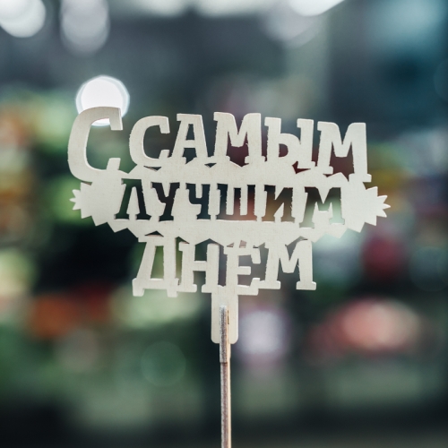 Топпер С самым лучшим днем в Черноголовке