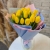 Букет из 15 жёлтых тюльпанов в Черноголовке Букет из 15 жёлтых тюльпанов в Черноголовке